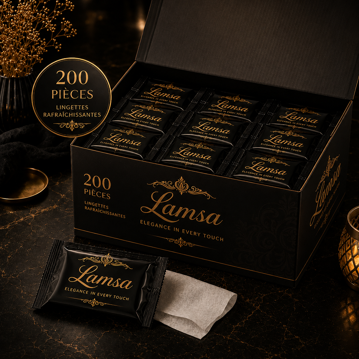 LAMSA – Lingettes Individuelles Premium
