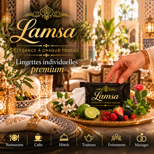 LAMSA – Lingettes Individuelles Premium