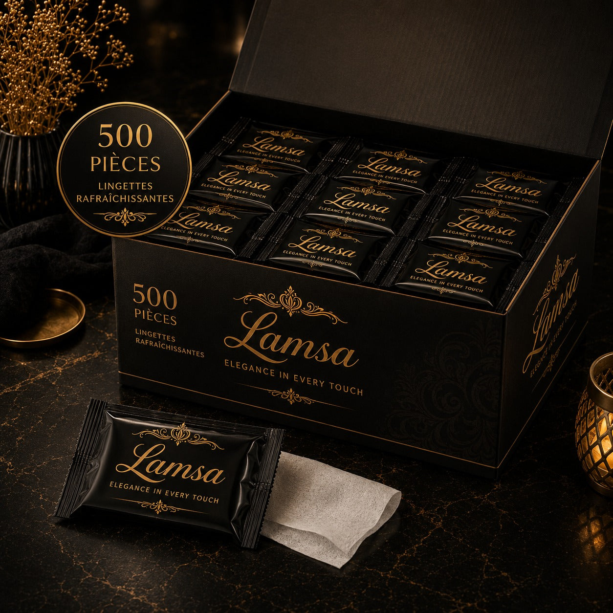 LAMSA – Lingettes Individuelles Premium