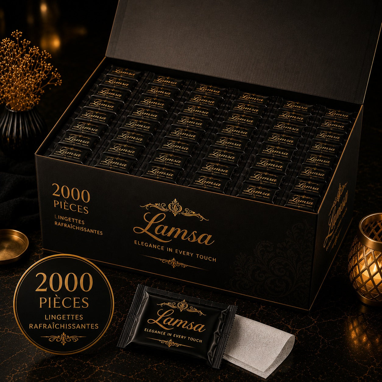 LAMSA – Lingettes Individuelles Premium