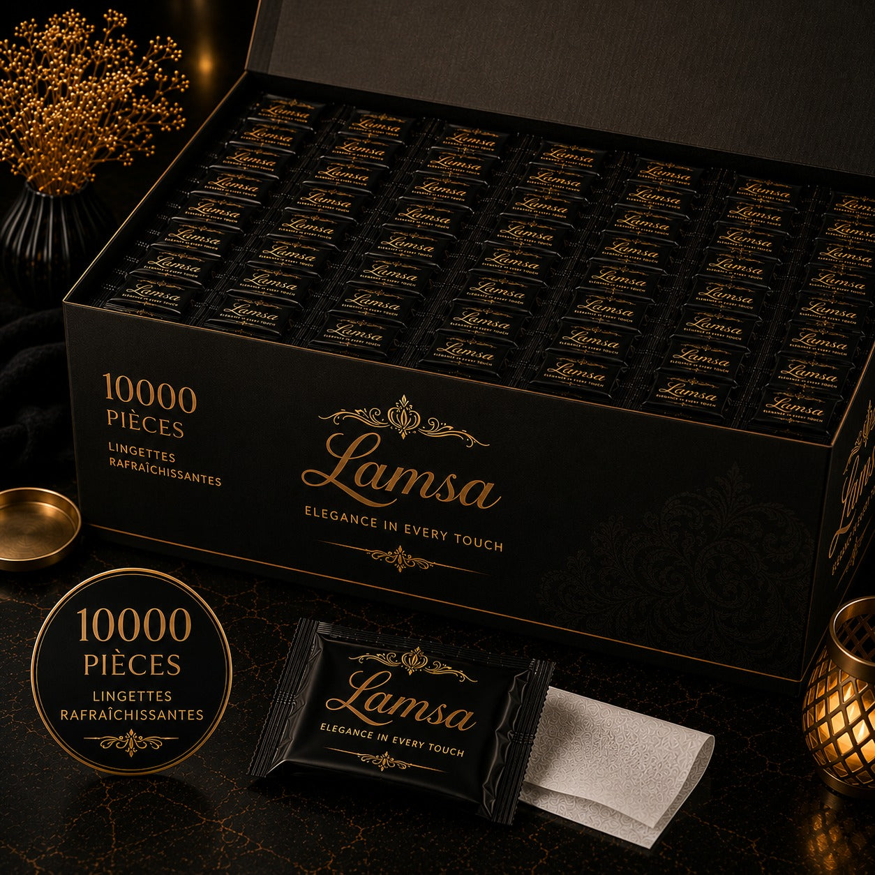 LAMSA – Lingettes Individuelles Premium